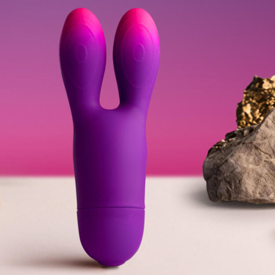 Vibromasseur Rabbit Glo-Girl Bunny Violet - Rocks-Off