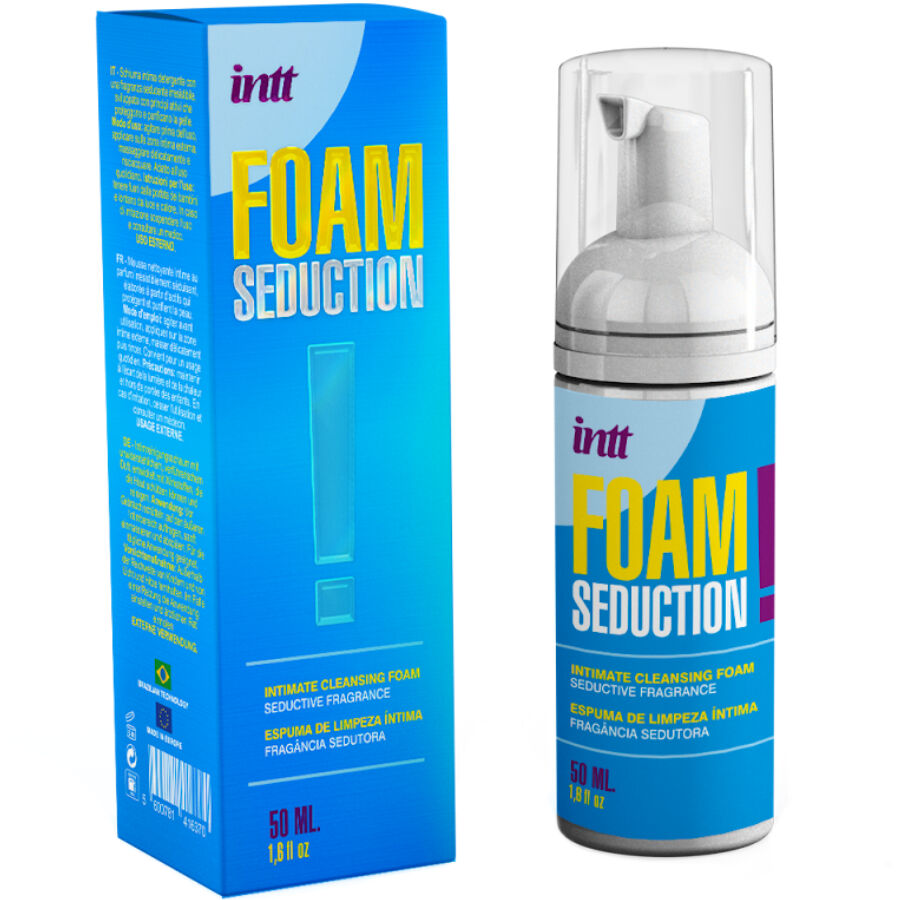 Mousse Nettoyante Intime Foam Seduction 50ml - Intt