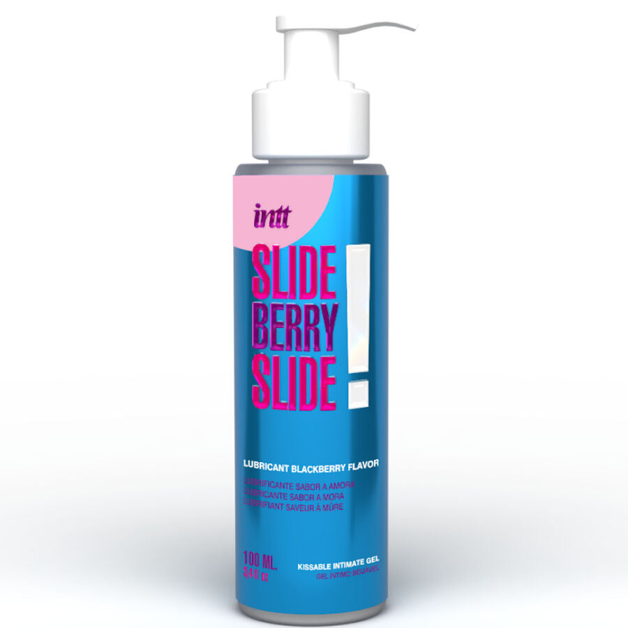 Lubrifiant Gel Intime Kissable Saveur Mûre - Intt