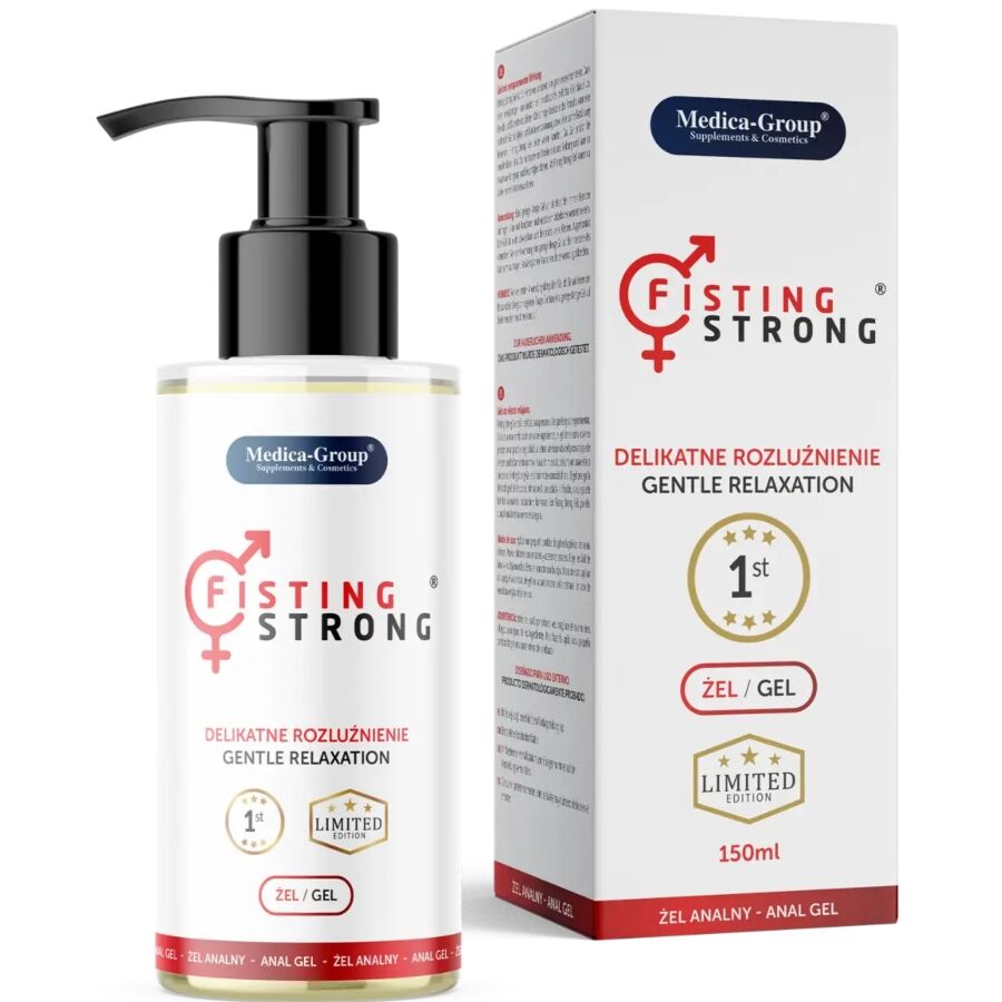 Medica Group - Gel Anal Intime pour détendre les muscles Fisting Strong - 150 ml