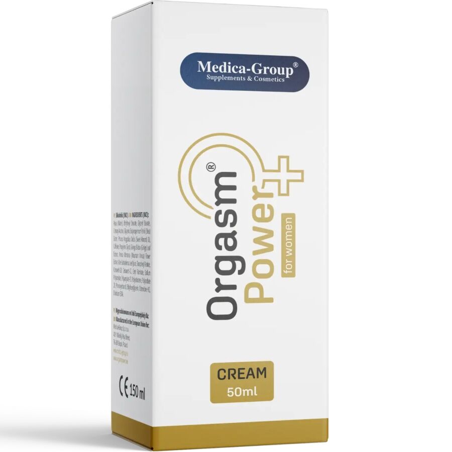 Medica Group - Crème Intime Femme pour booster Libido Orgasm Power - 50 ml
