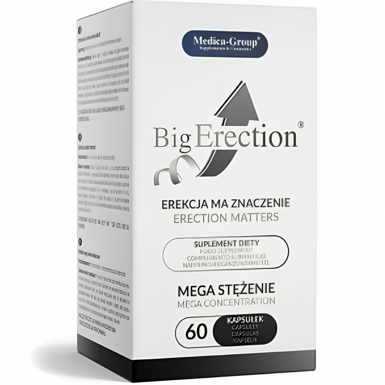 Medica Group - Complément Alimentaire Homme pour Améliorer l’érection - 60 gélules