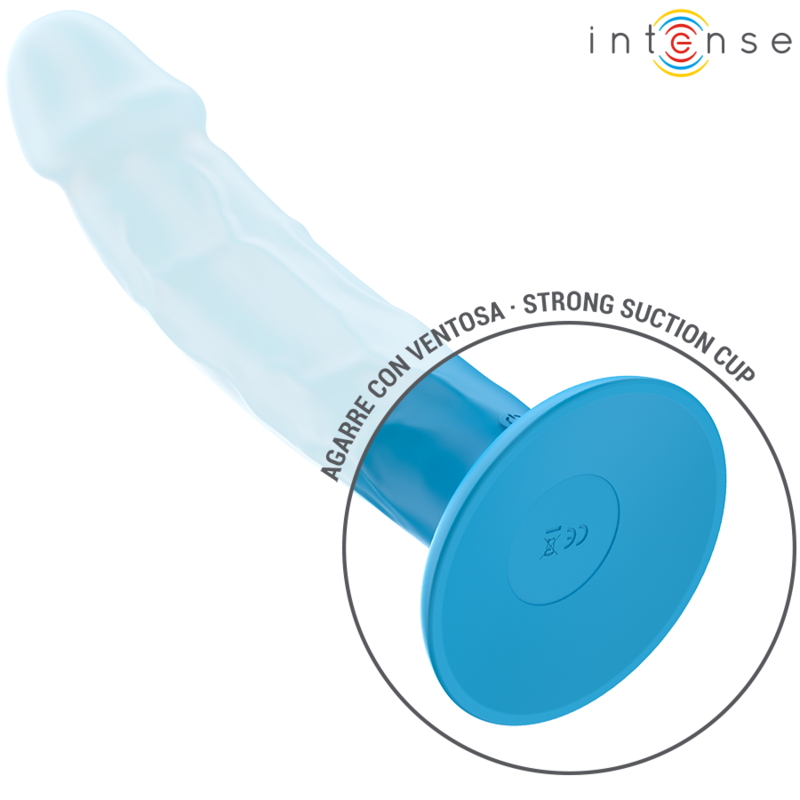 Vibromasseur Réaliste Phoebe 10 Vibrations Bleu - Intense