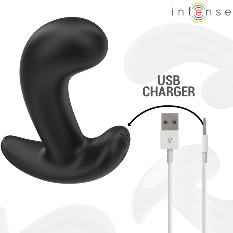 Plug Anal Vibrant Chandler Télécommandé Noir - Intense