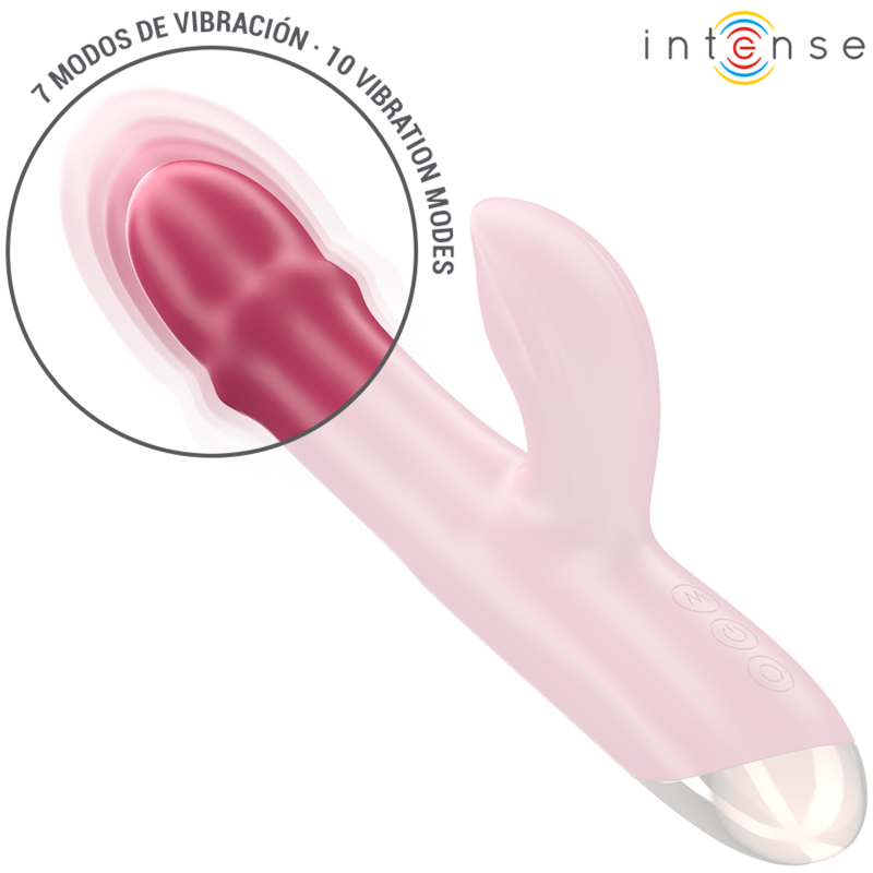 Vibrateur Multifonction Chloe 3 en 1 Rouge - Intense