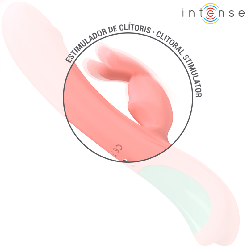 Vibromasseur Rabbit Rachel 5 Vibrations Rose - Intense
