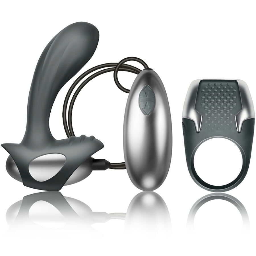 Kit Couple Climaximum Excite Anneau + Masseur Prostate - Climaximum