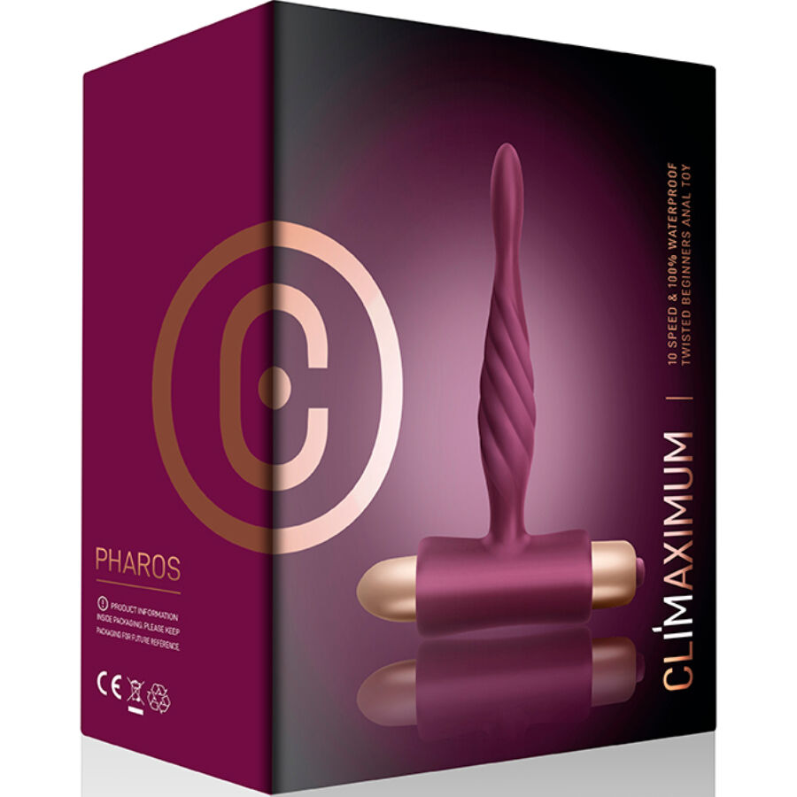 Climaximum - Plug Anal Vibrant pour débutant Pharos - Violet