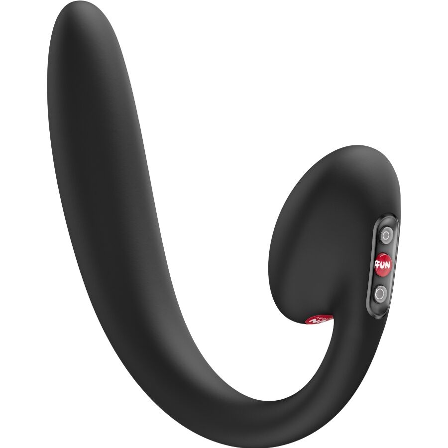 Vibrateur Double Stimulation Stronic Pulse Crescendo Noir - Fun Factory