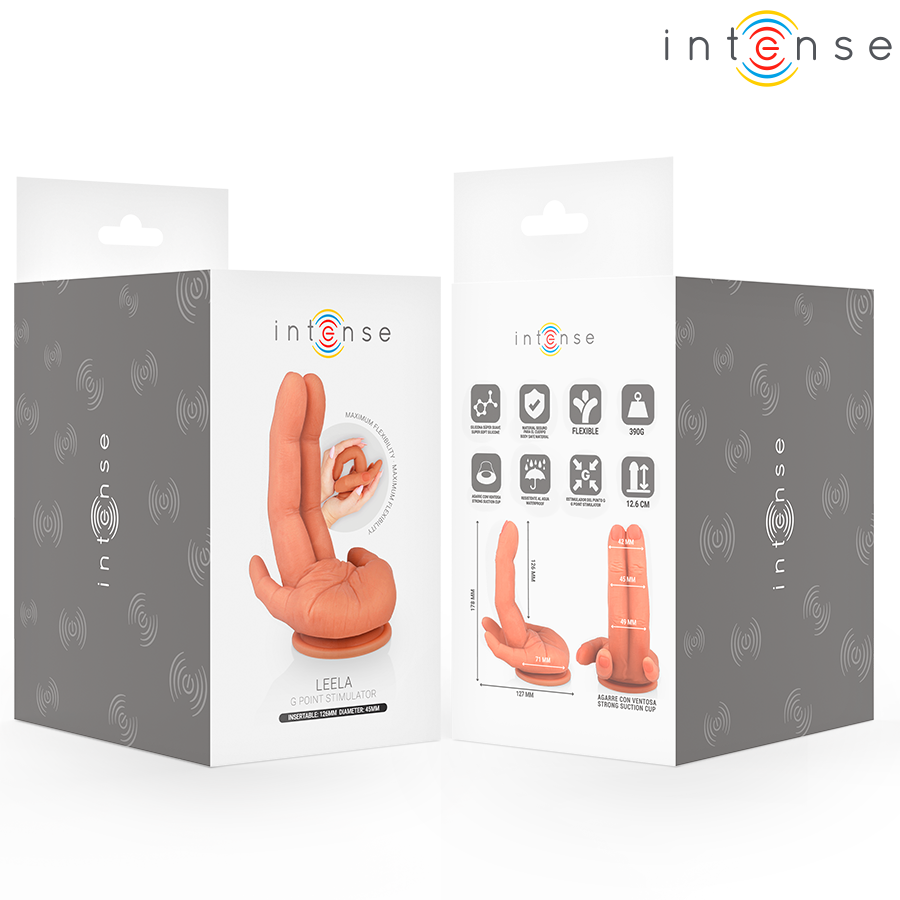 Stimulateur Point G Leela Main Flexible 12,6 cm - Intense