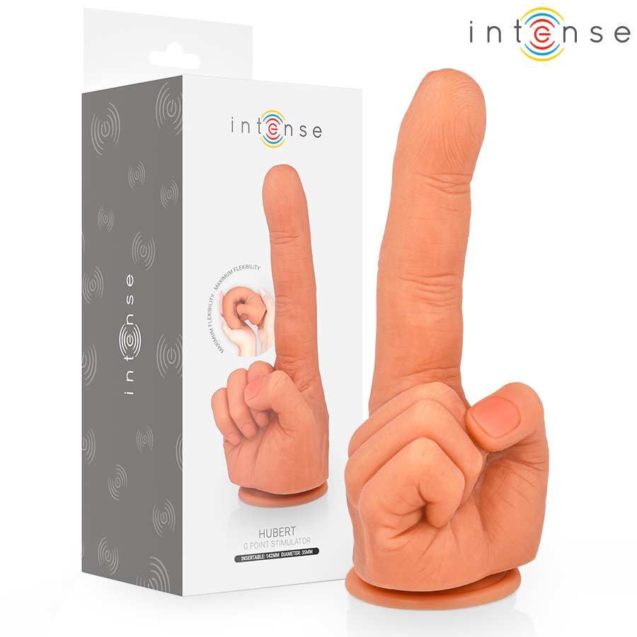 Stimulateur Point G Hubert Main Flexible 14,2 cm - Intense
