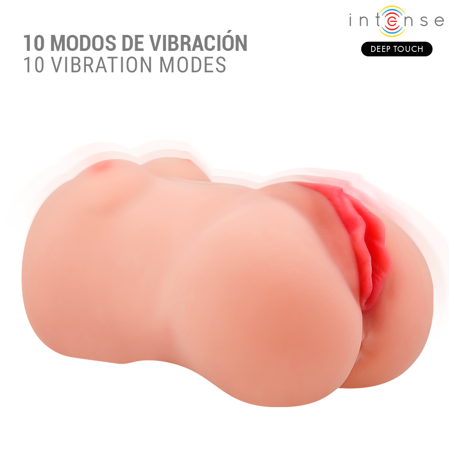 Masturbateur Vibrant Deep Touch Catherine avec Voix - Intense