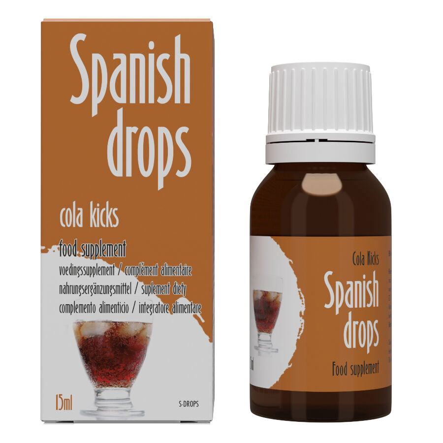 Pastilles Stimulantes Spanish Drops Cola Kicks 15ml - Cobeco - COBECO PHARMA