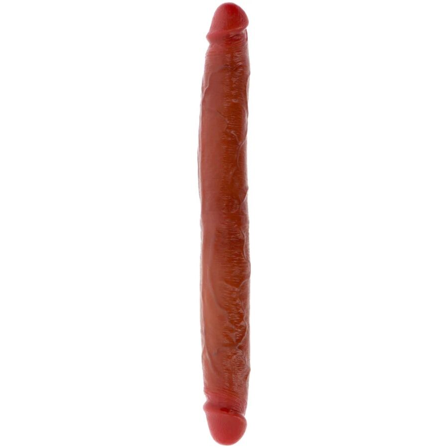 Godemichet Double Get Real Caramel 35cm - ToyJoy