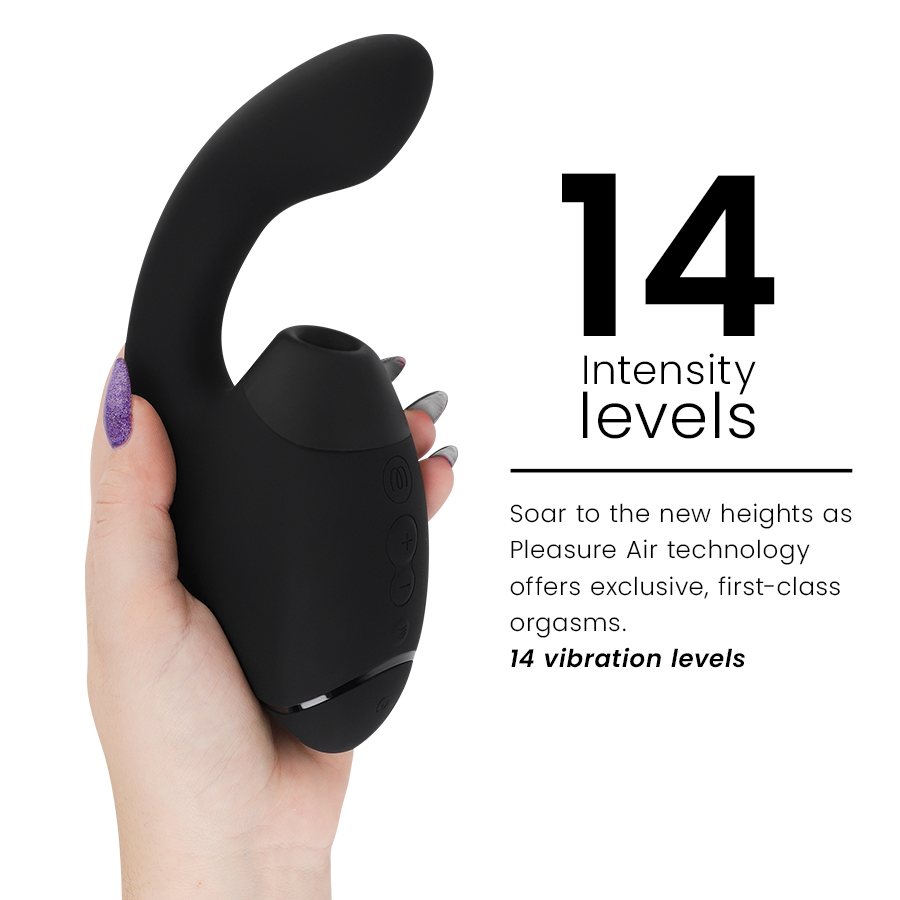 Stimulateur Double Womanizer Duo Next Clitoris Point G Noir