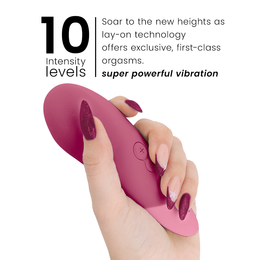 Vibromasseur Womanizer Vibe Lay-On Rose - Womanizer
