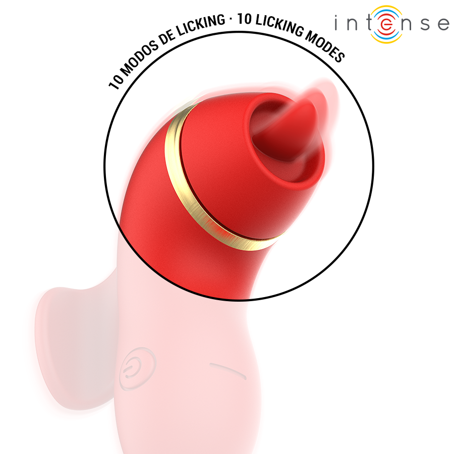 Stimulateur Clitoridien Patty 4 Têtes Interchangeables - Intense