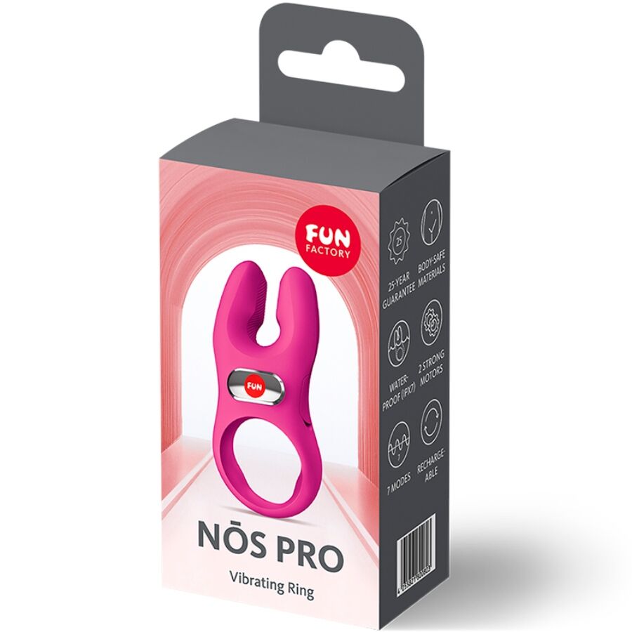 Anneau Pénien Vibrant Pro NŌS Magenta - Fun Factory