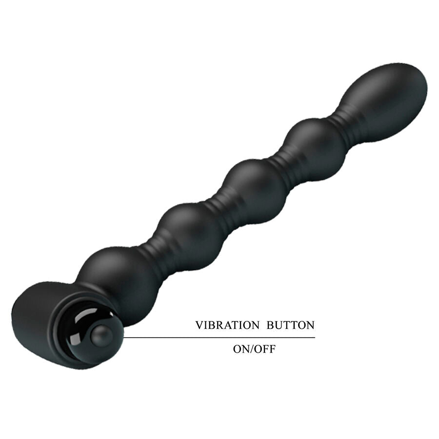 Masseur Anal Vibrant Mr Play Noir 10 Vitesses - Mr Play