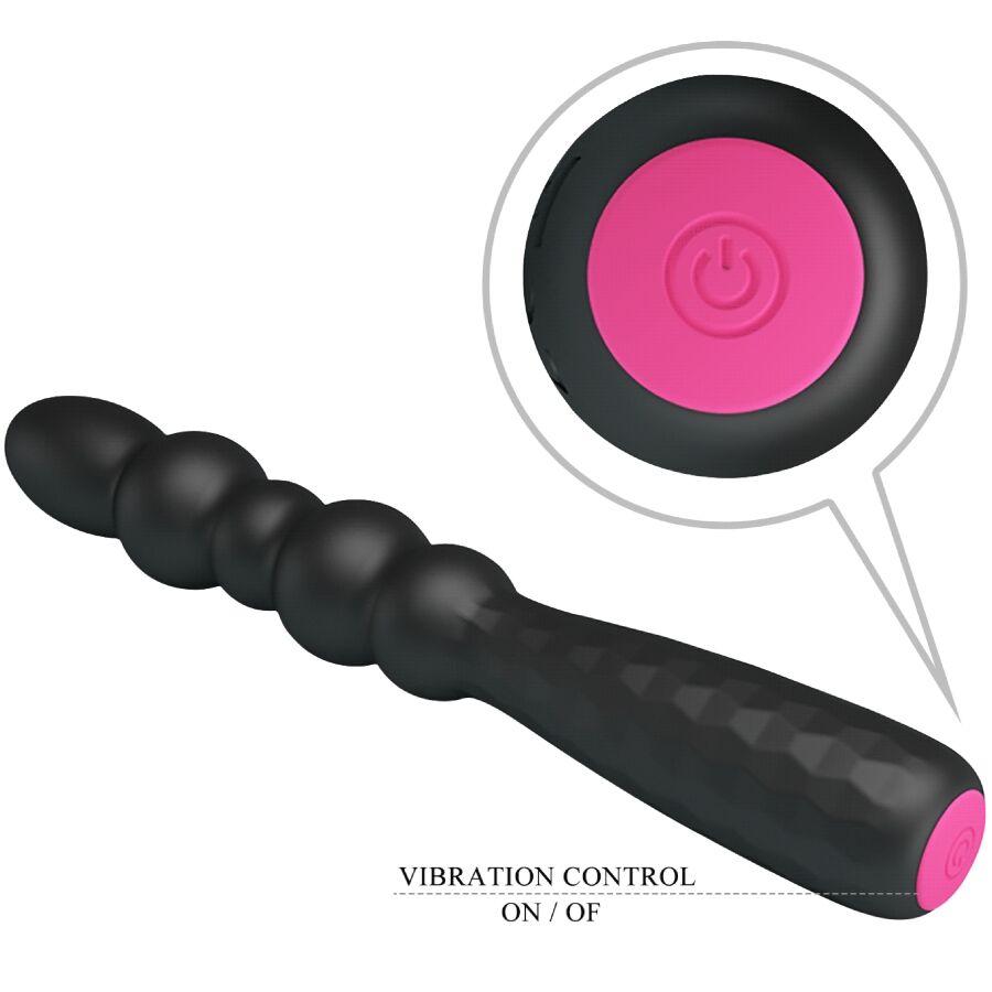 Plug Anal Vibrant Flexible Mr Play Noir - Mr Play