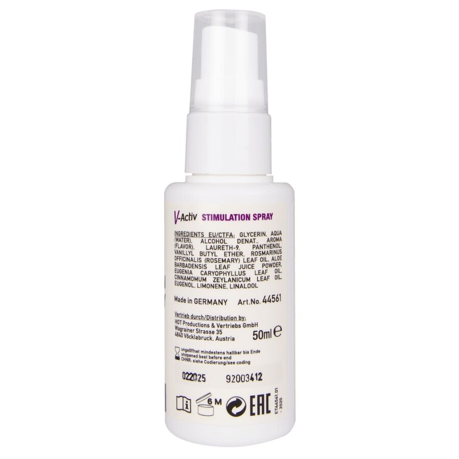 Spray Stimulant V-Activ Femme 50ml - HOT