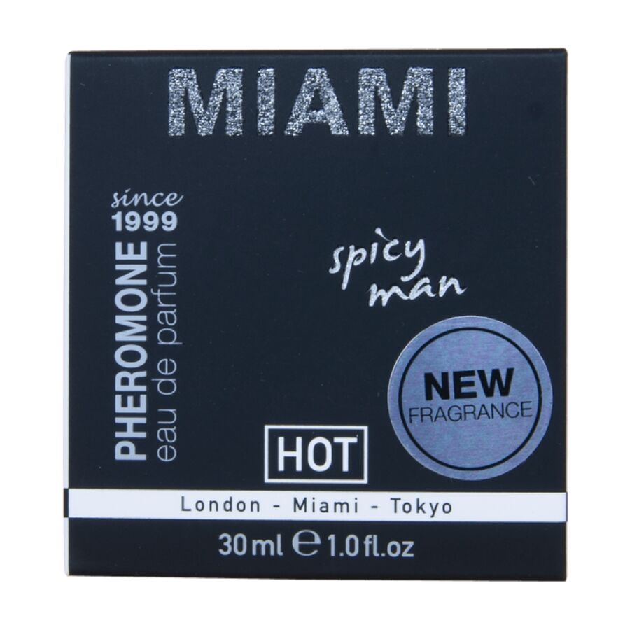 Parfum Phéromones Miami Spicy Homme 30ml - HOT