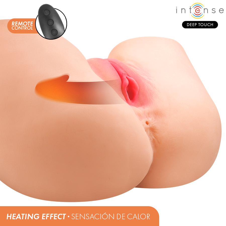 Masturbateur Julia Deep Touch Chauffant - Intense