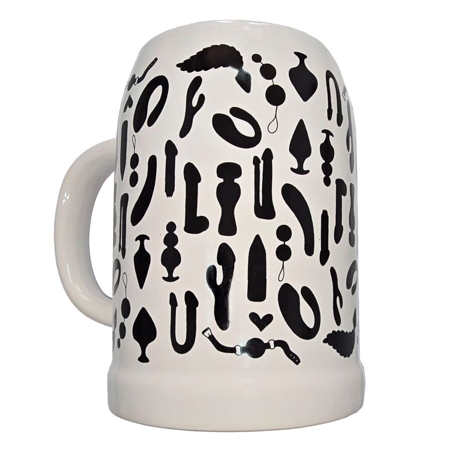 Mug Érotique Céramique 700ml Blanc - Diablo Picante