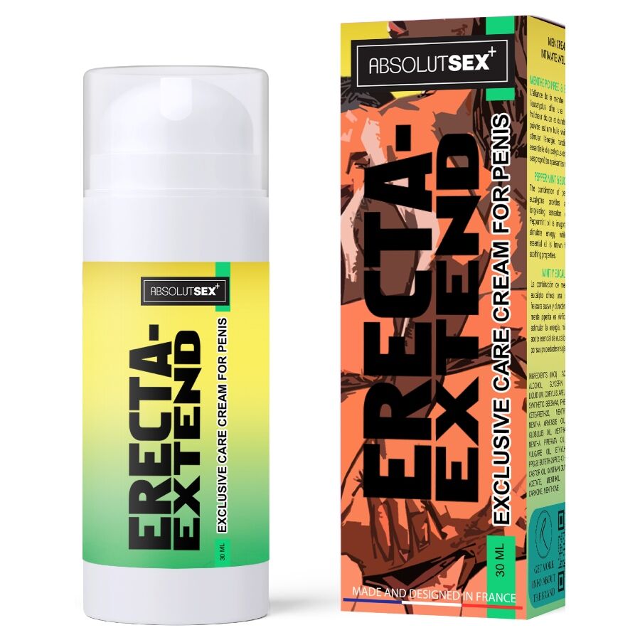 Crème Retardante Erecta Extend Rafraîchissante 40ml - RUF - RUF