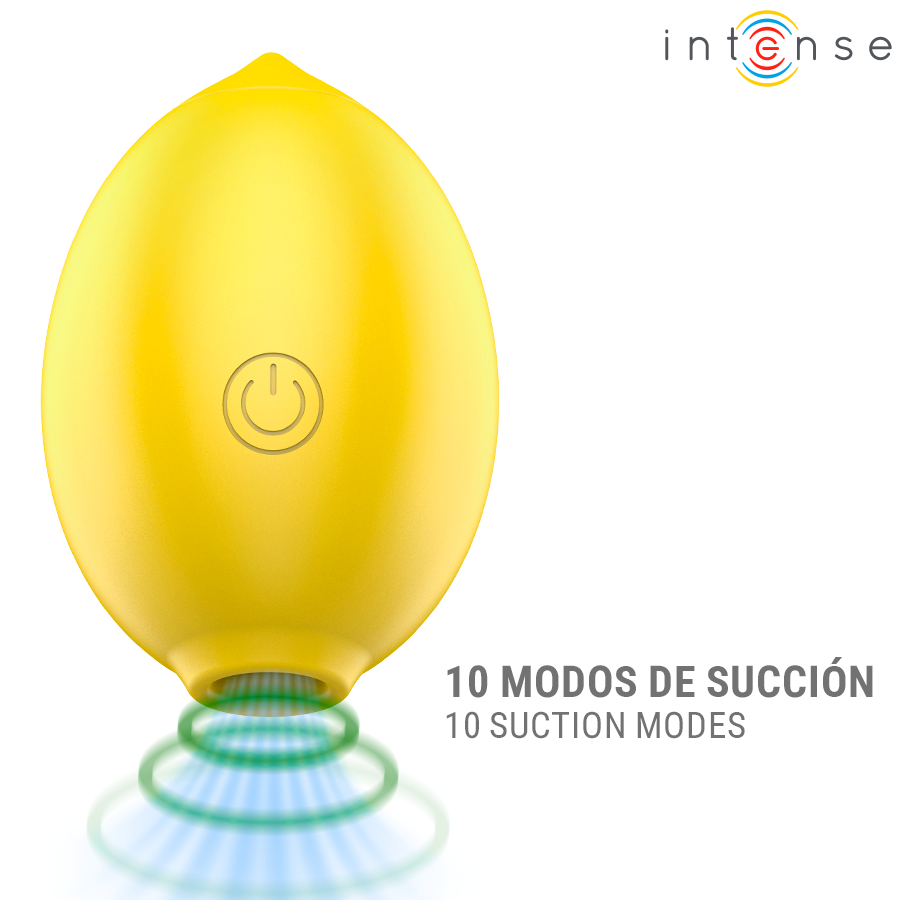 Stimulateur Clitoridien Succion Moni Citron - Intense Fun Toys