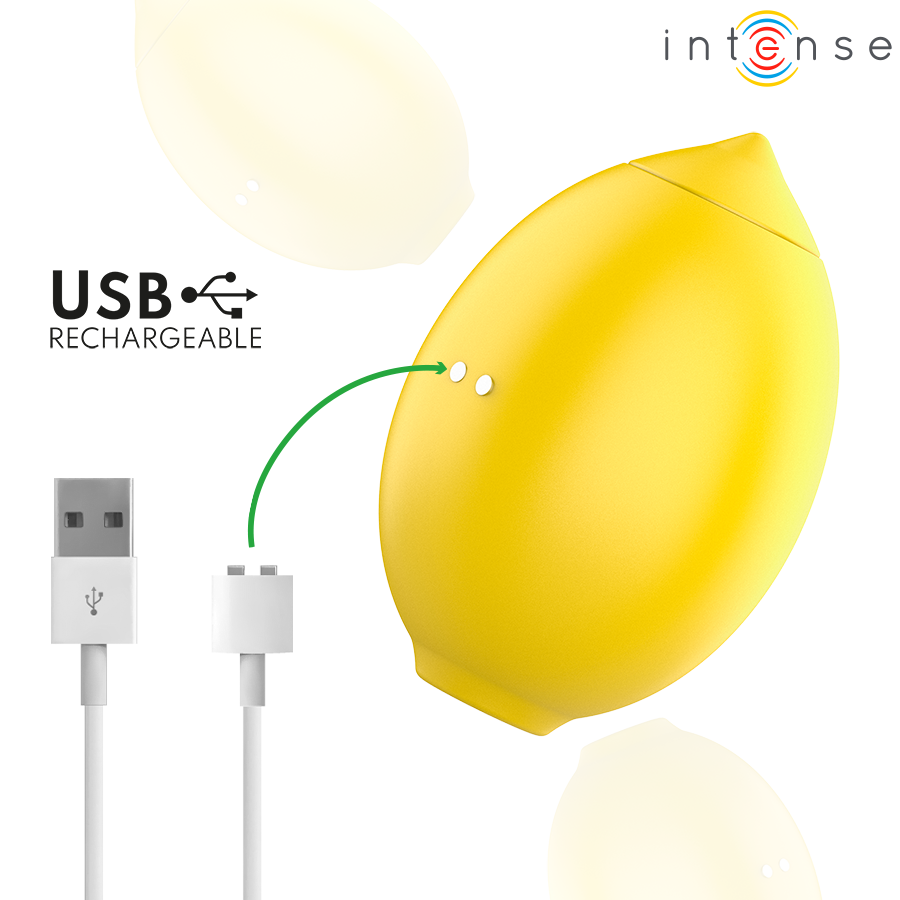 Stimulateur Clitoridien Succion Moni Citron - Intense Fun Toys