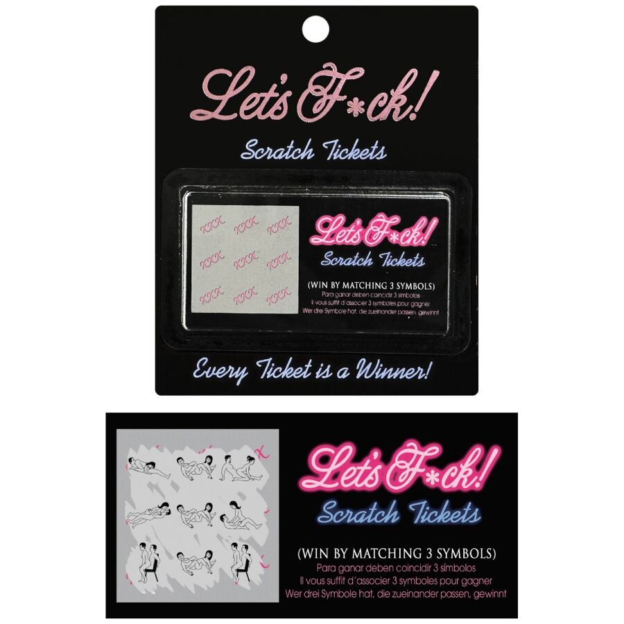 Jeu à Gratter Positions Sexy 8 Tickets - Kheper Games