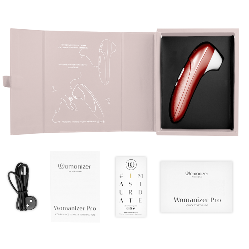 Stimulateur Clitoridien Pro Bordeaux - Womanizer