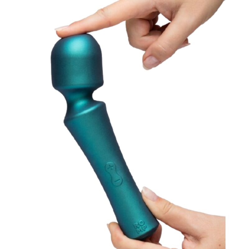 Vibromasseur Clitoridien Presto Mini Tête Flexible Vert - ROMP