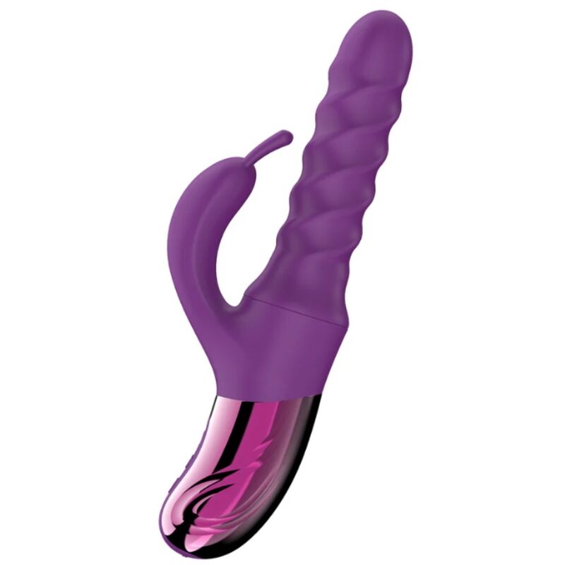Vibromasseur Lapin Swirl Violet - She.E.O