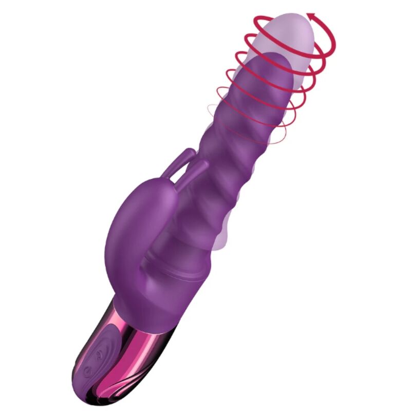 Vibromasseur Lapin Swirl Violet - She.E.O