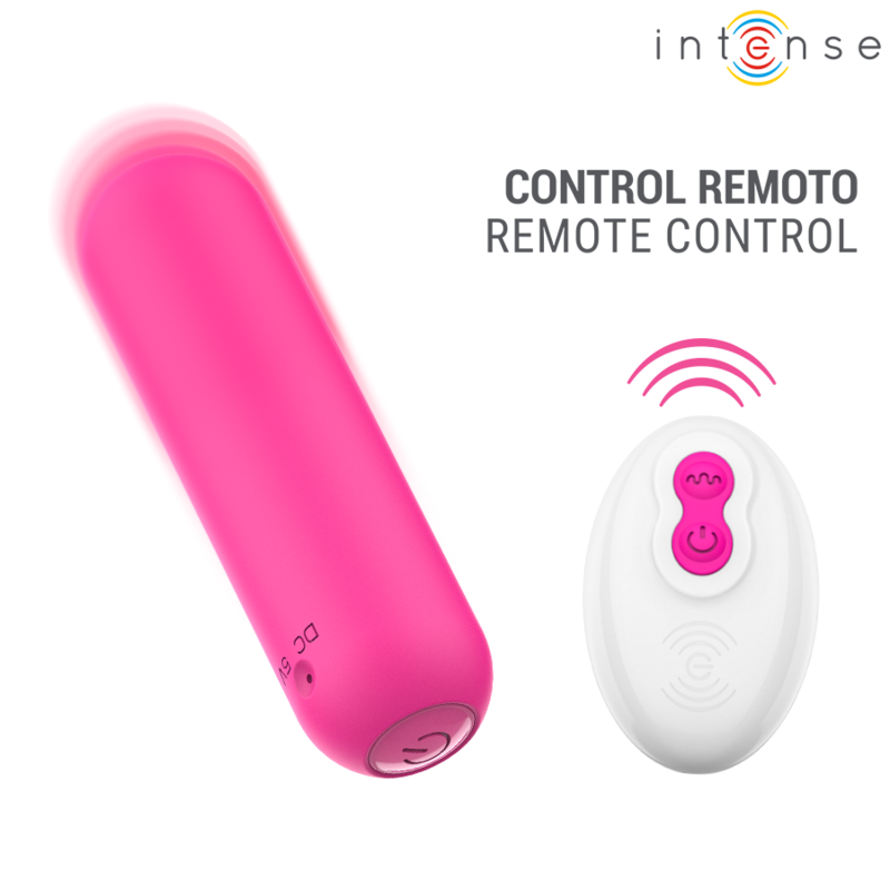 Vibromasseur Judy Rechargeable Télécommande Rose - Intense