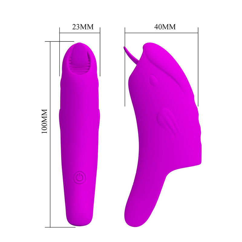 PRETTY LOVE - PETERSON HONEY FINGER VIBRATEUR À DOIGTS RECHARGEABLE VIOLET