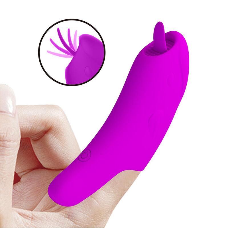 PRETTY LOVE - PETERSON HONEY FINGER VIBRATEUR À DOIGTS RECHARGEABLE VIOLET