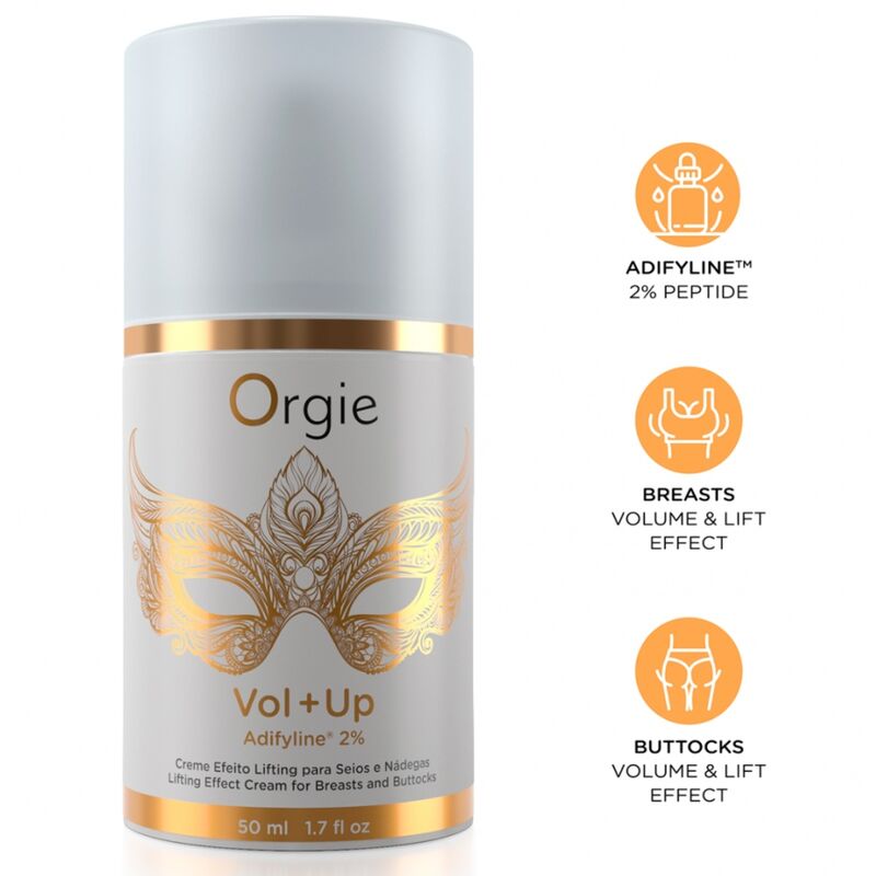 ORGIE - CRÈME EFFET LIFTING VOL+UP POUR SEINS ET FESSES 50 ML