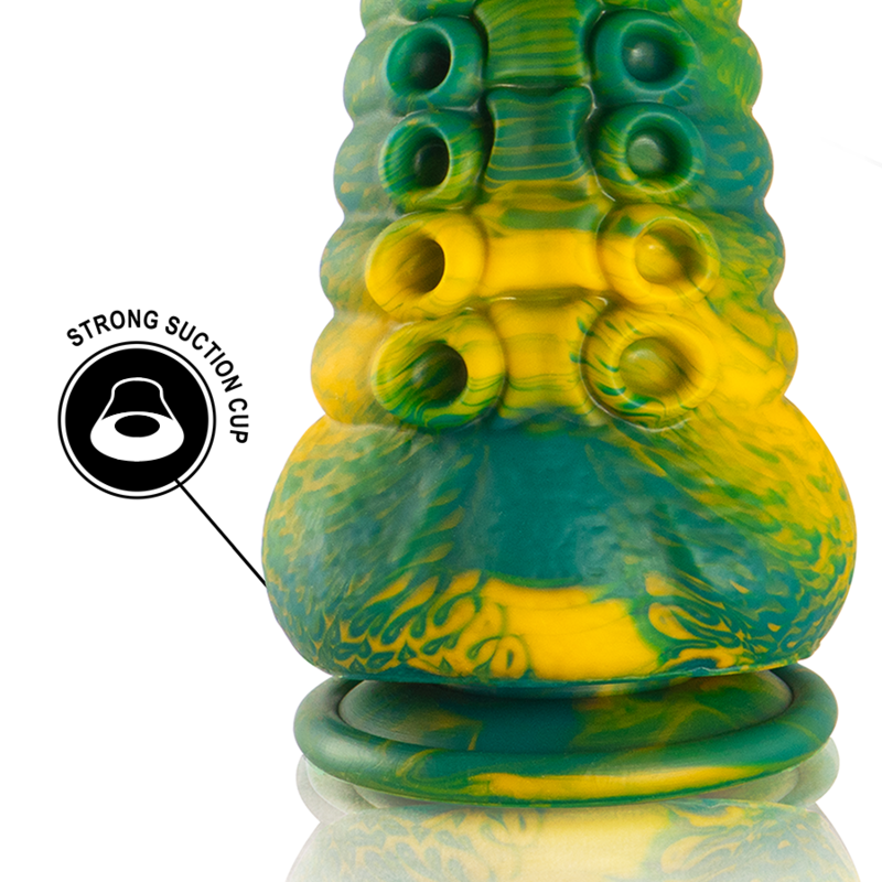 EPIC - GODEMICHET CETUS VERT À TENTACULE PETITE TAILLE