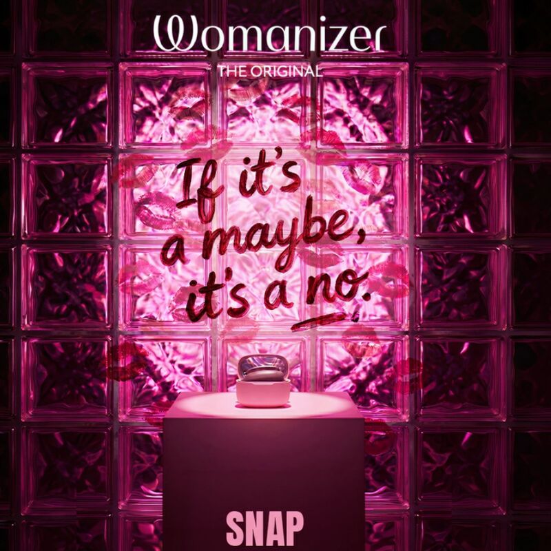 WOMANIZER - STIMULATEUR CLITORIAL À SUCCION PAR PRESSION 6 NIVEAUX D'INTENSITÉ BAIE ÉCRASÉE
