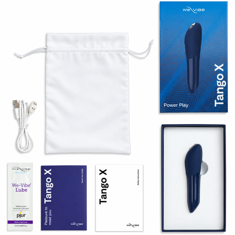 WE-VIBE - TANGO X VIBRATEUR BALLE RECHARGEABLE BLEU NUIT