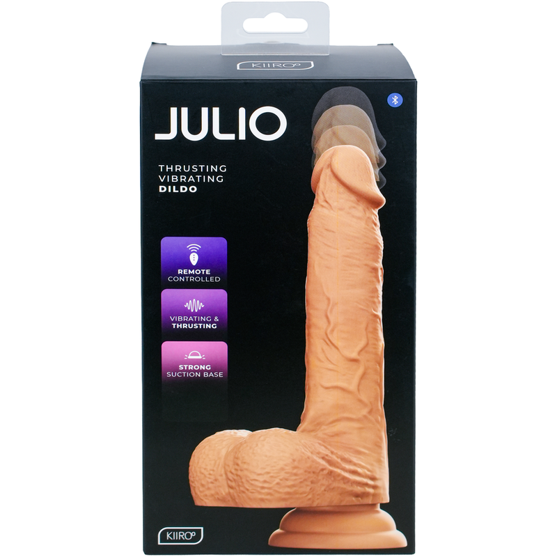 KIIROO Julio Masturbateur Masculin Réaliste Poussées Automatiques et Vibrations