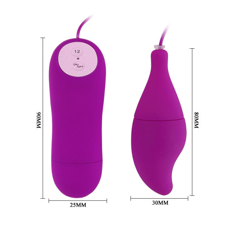 Baile - Stimulateur Doux Effet Peau de Pêche - Violet