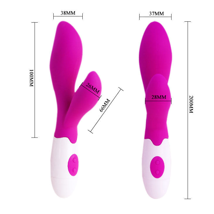 Vibromasseur Stimulateur Newman Lilas - Pretty Love