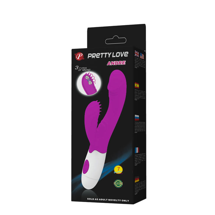 Vibromasseur Stimulateur André Lilas - Pretty Love