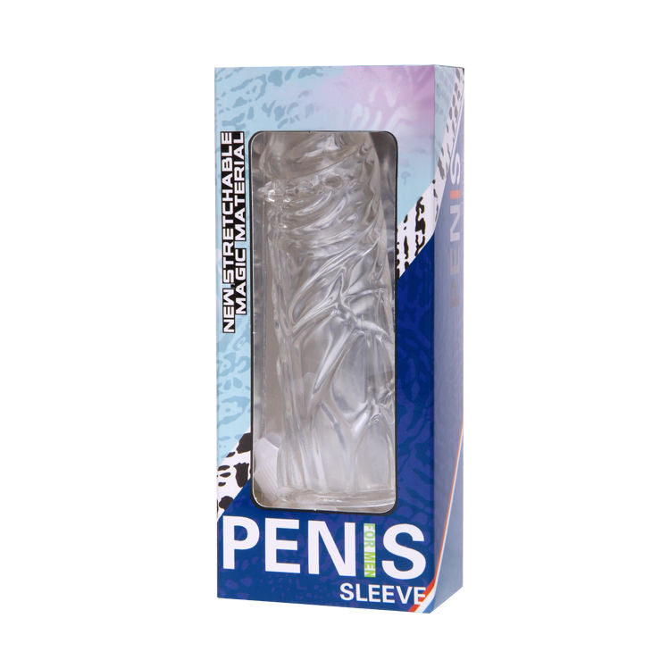Baile - Gaine à Pénis en Silicone Violet - 13 cm