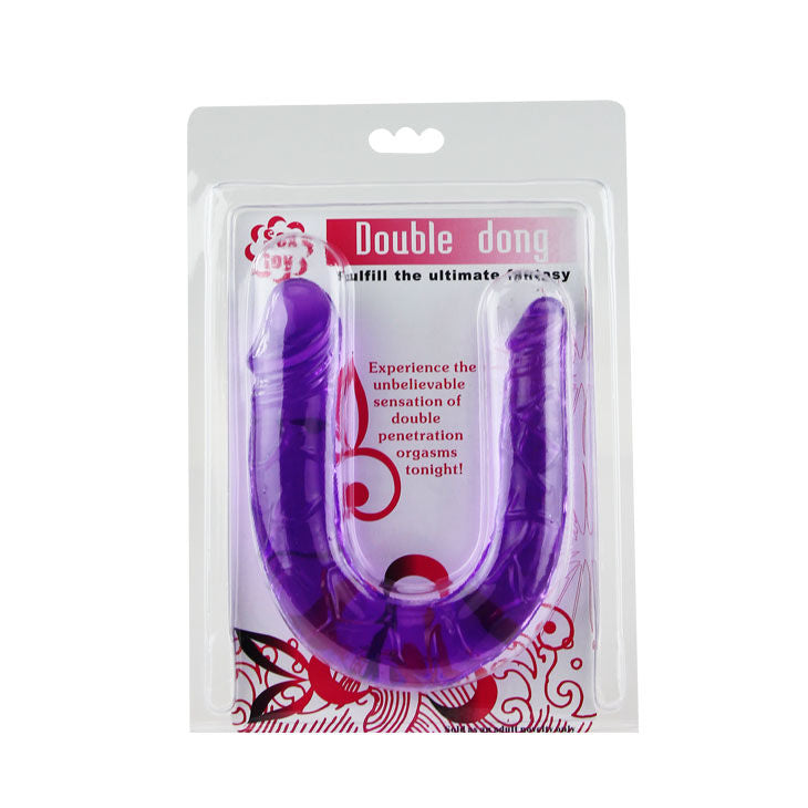 Baile - Double Gode Flexible - Violet