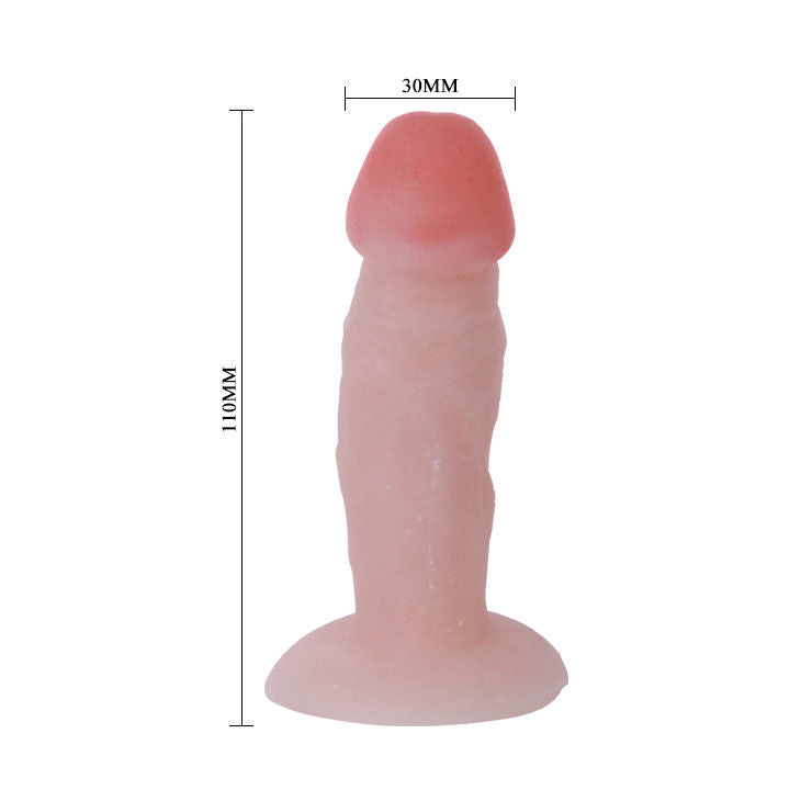 Baile - Plug anal avec Ventouse en forme de Pénis - 11 cm